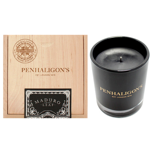 Maduro Leaf Candle
