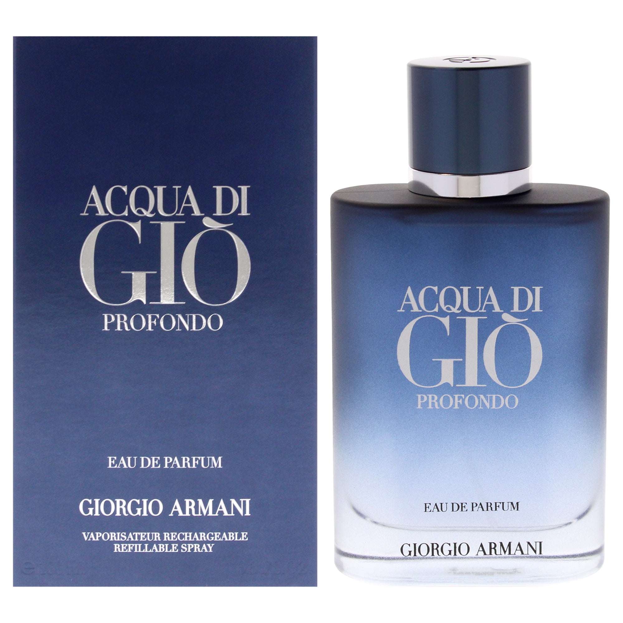 Acqua Di Gio Profondo by Giorgio Armani for Men - 4.2 oz EDP Spray