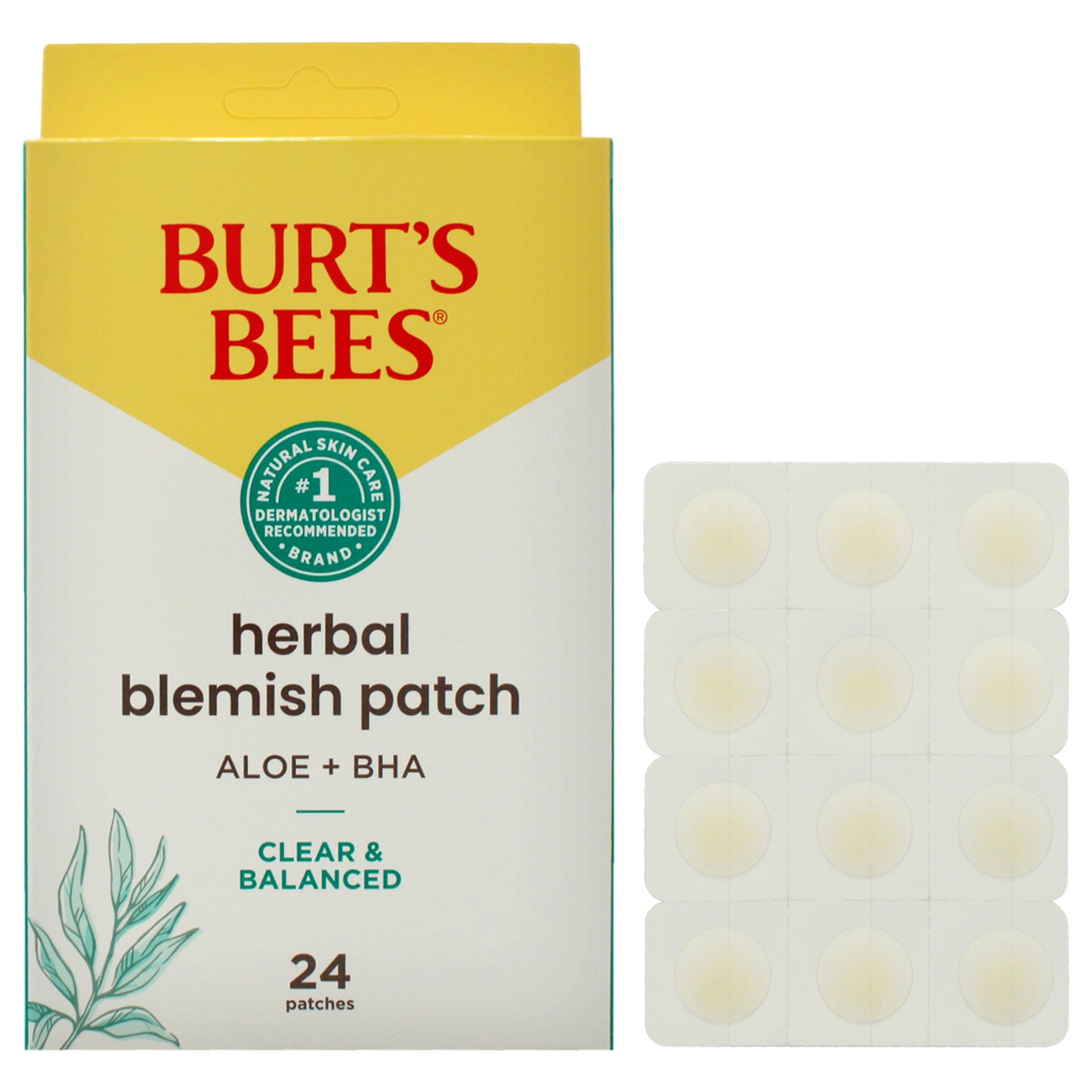 Clear and Balanced Herbal Blemish Patch
