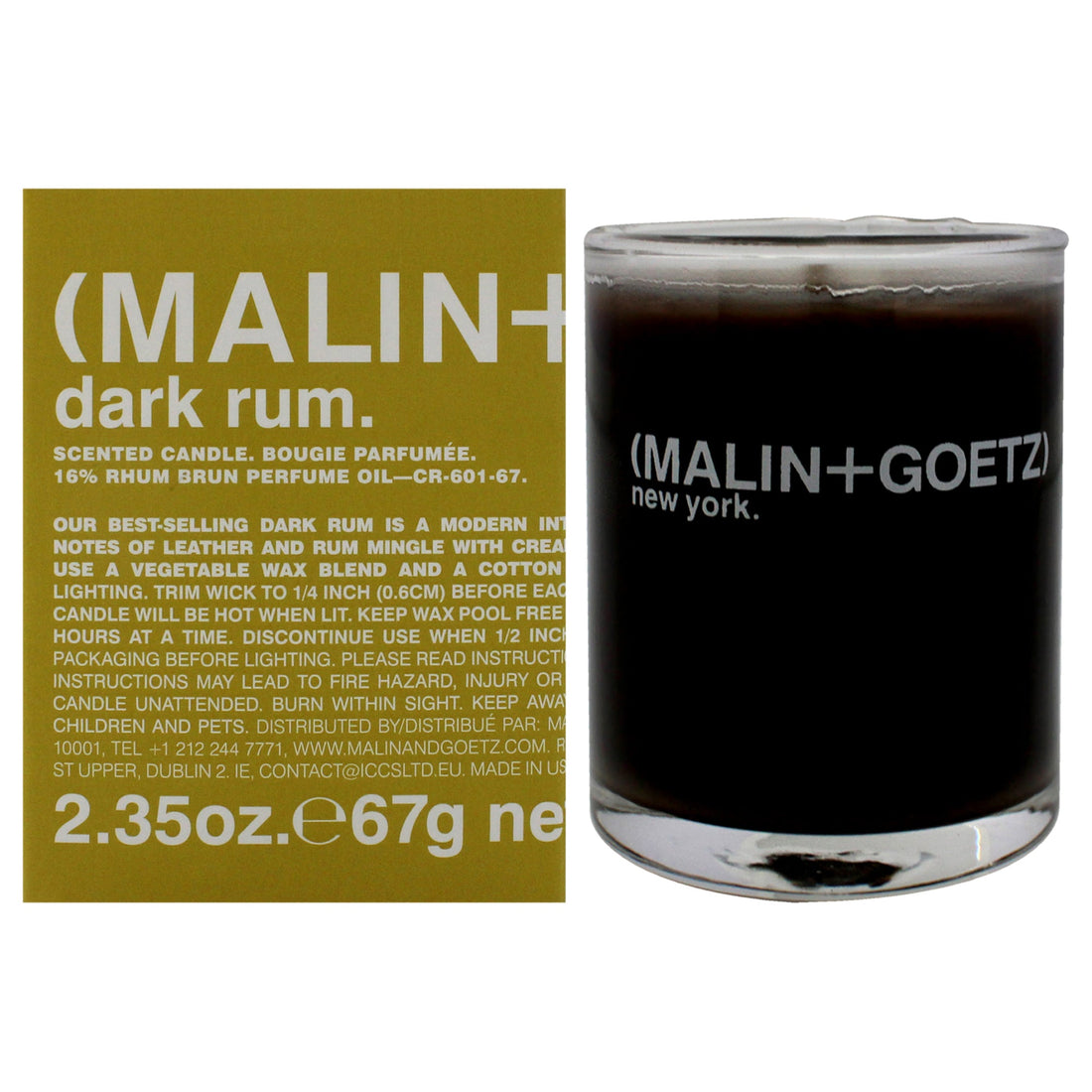 Scented Candle - Dark Rum Votive