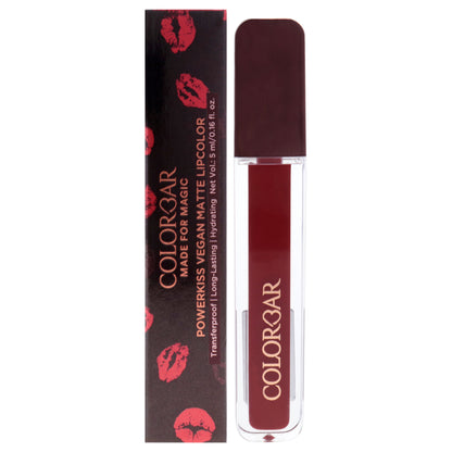 Powerkiss Vegan Matte Lipcolor