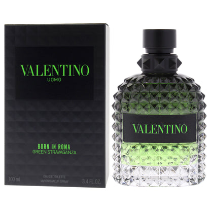 Valentino Uomo Born In Roma Green Stravaganza EDT Spray