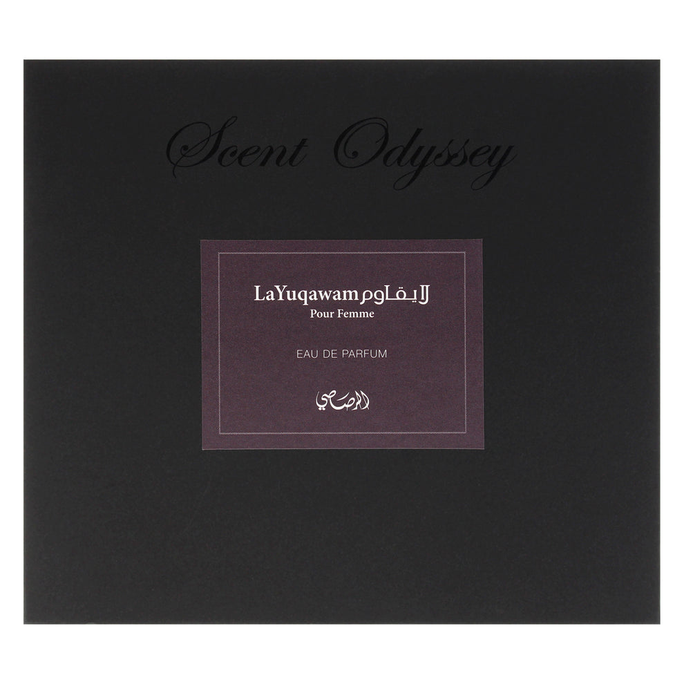 Scent Odyssey - La Yuqawam by Rasasi for Women - 3 Pc Mini Gift Set ...