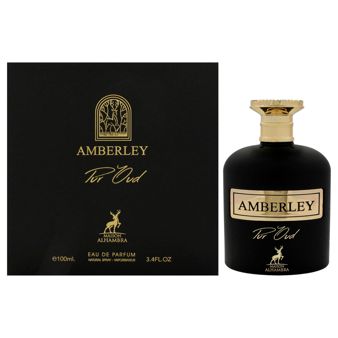 Maison Alhambra Amberley - Pur Oud Unisex EDP Spray