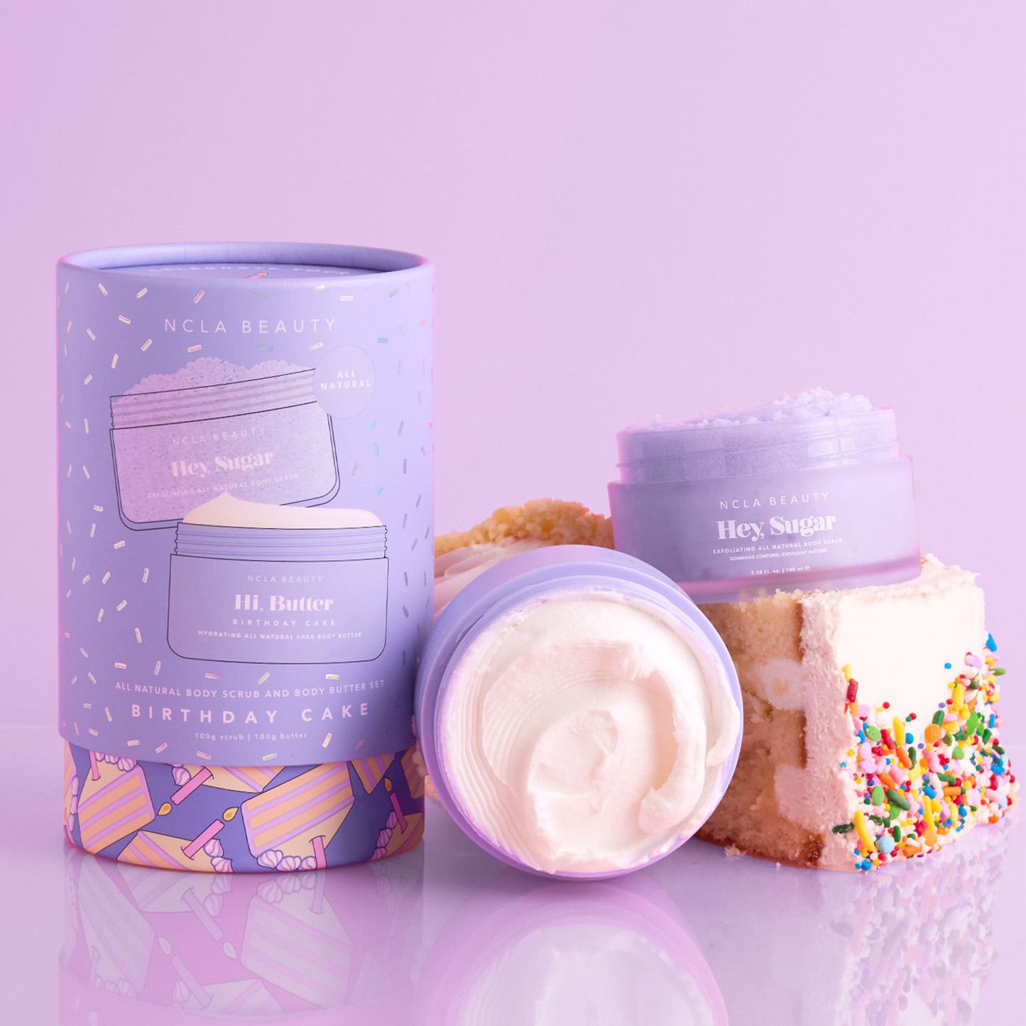 All Natural Body Scrub and Body Butter Set