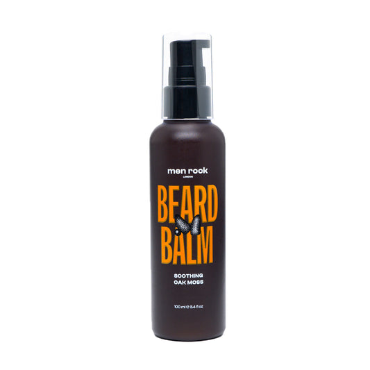Soothing Beard Balm - Oak Moss by Men Rock for Men - 3.4 oz Balm