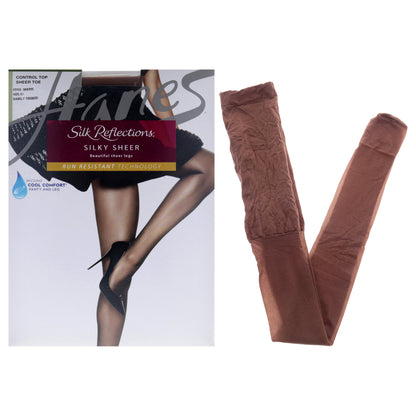 Silk Reflections Silky Sheer Control Top Sheer Toe