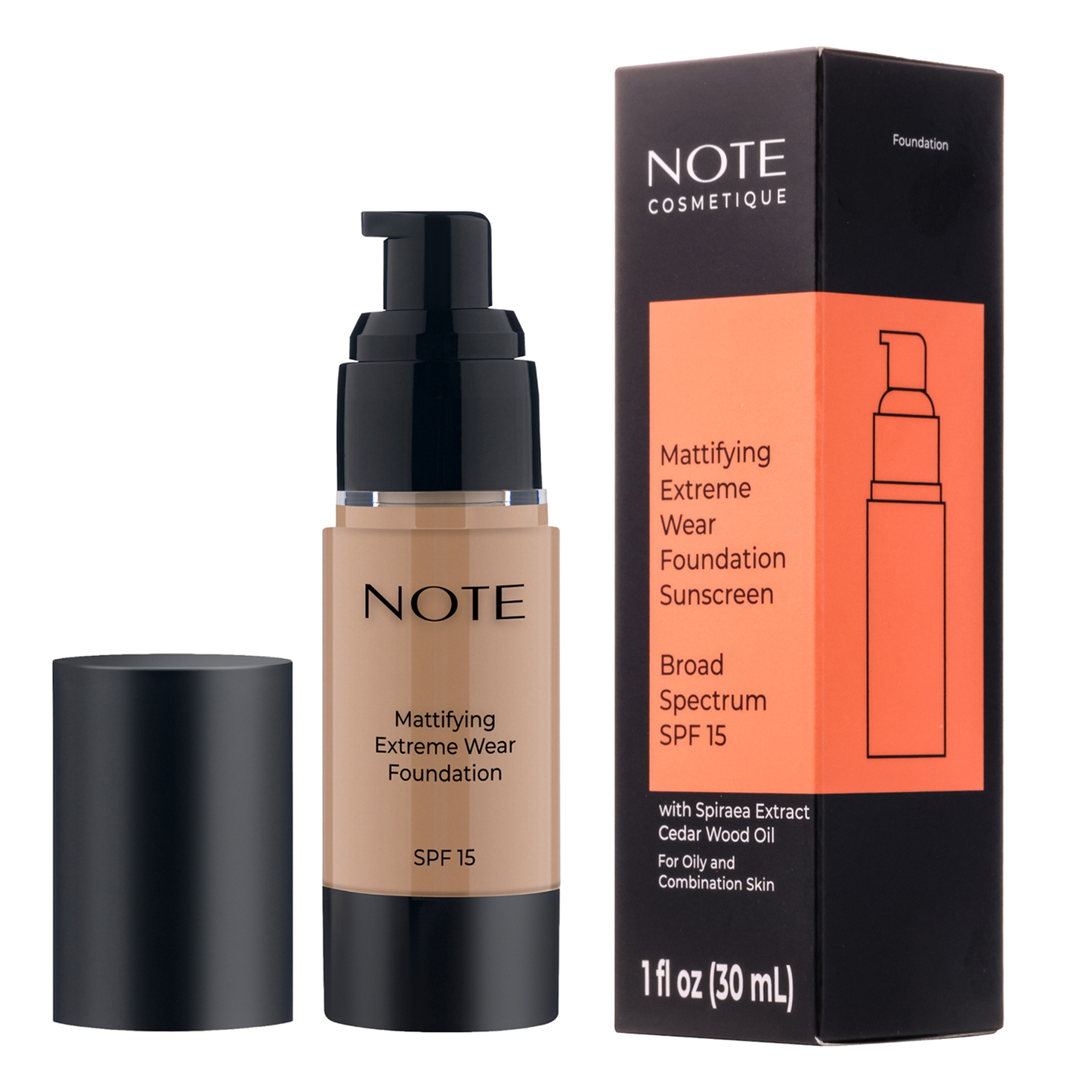 Mattifying Extreme Wear Foundation SPF 15