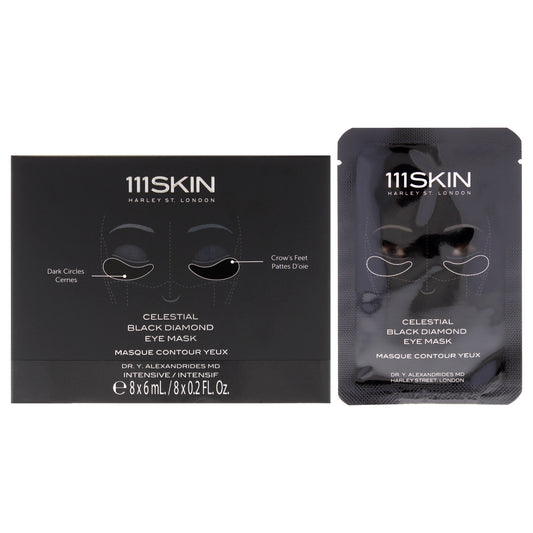 Celestial Black Diamond Eye Mask