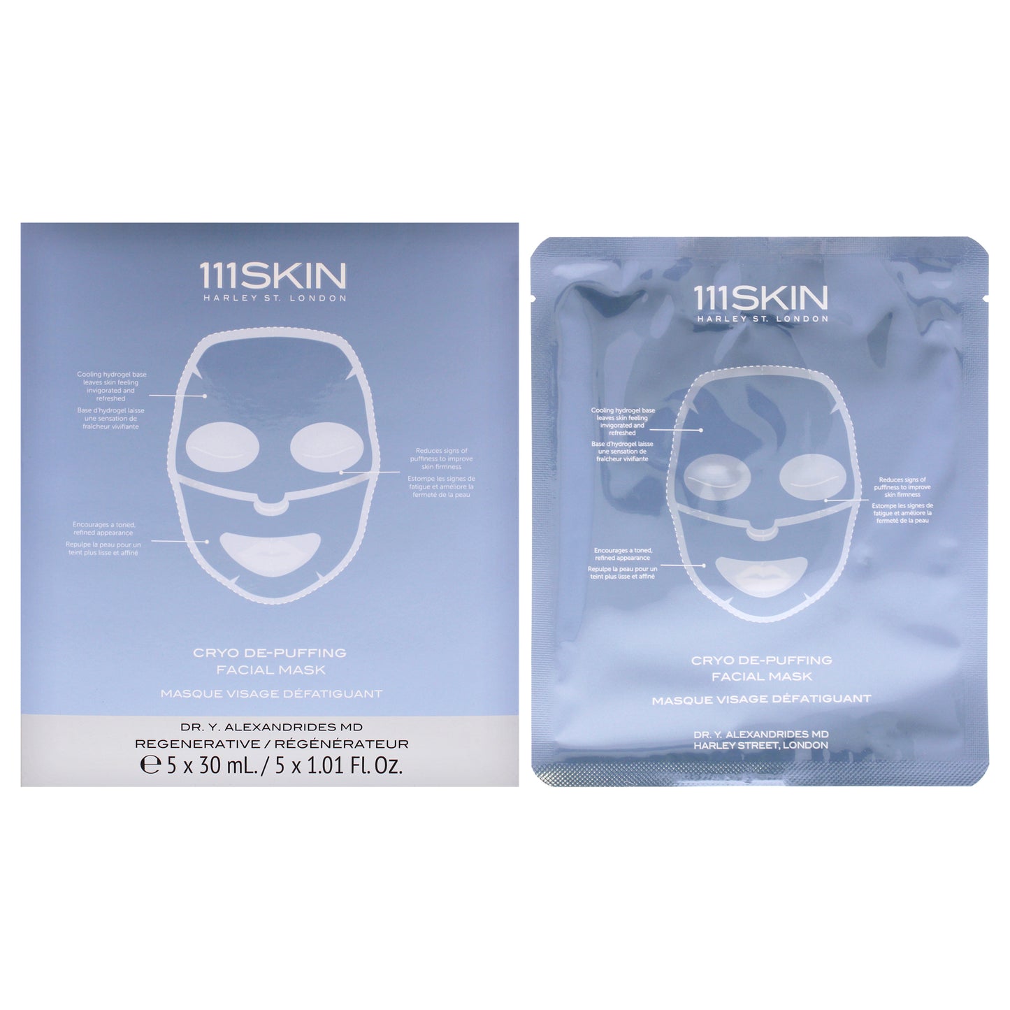 Cryo De-Puffing Facial Mask
