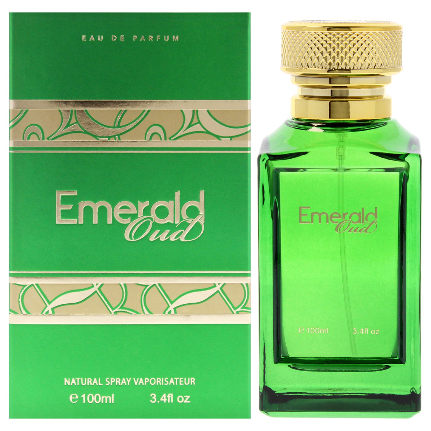 Emerald Oud by Fine Perfumery for Unisex - 3.4 oz EDP Spray