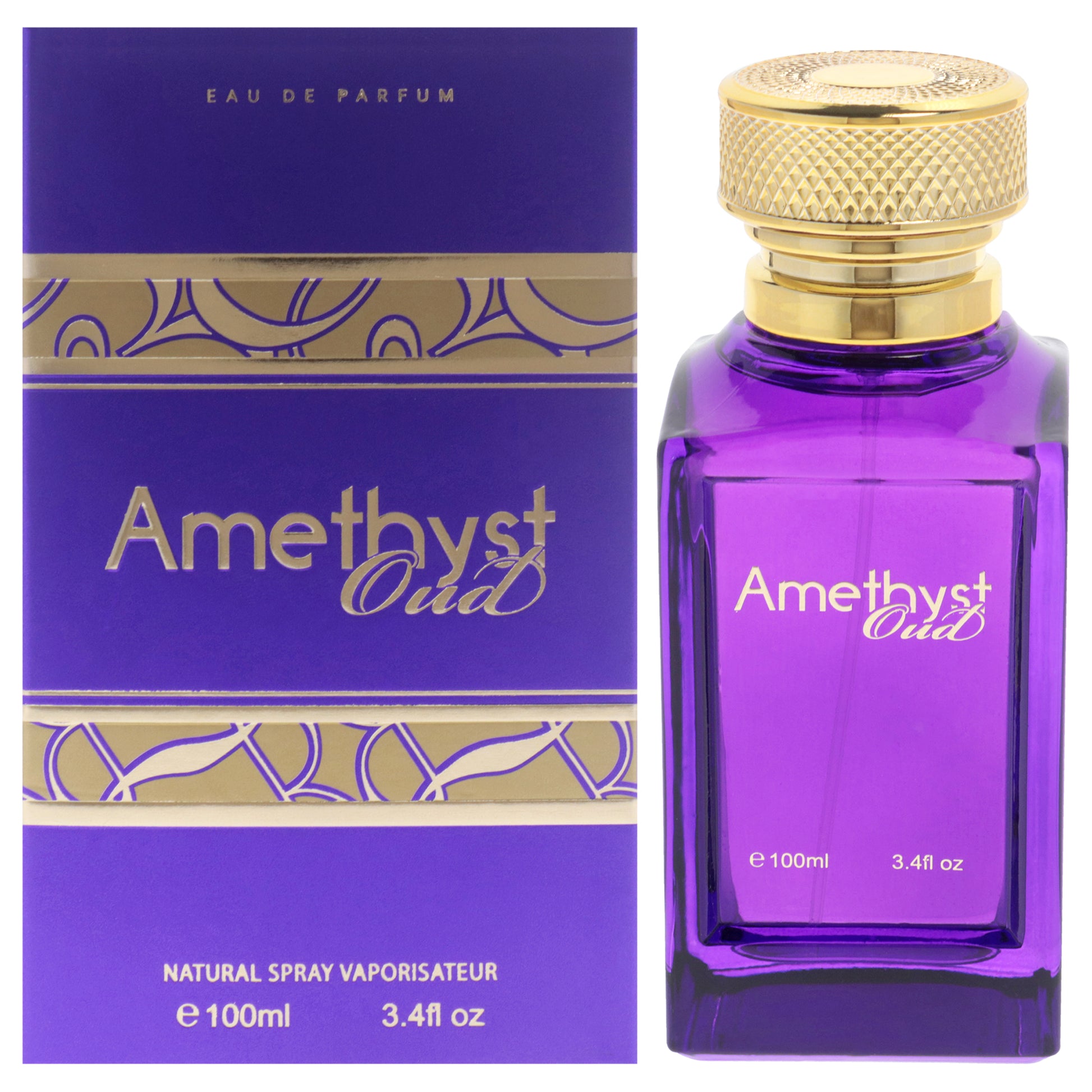 Amethyst Oud by Fine Perfumery for Unisex - 3.4 oz EDP Spray