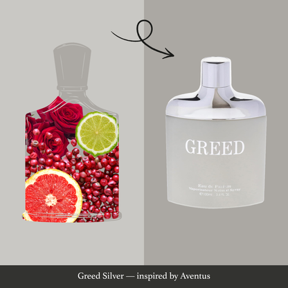 Greed Silver EDP Spray