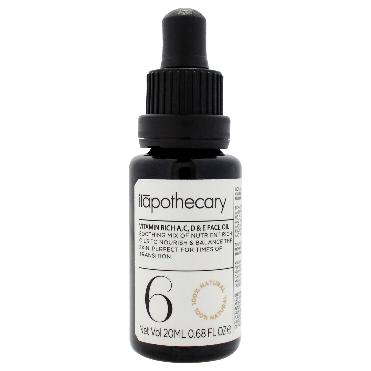 Vitamin Rich A C D and E Face Oil