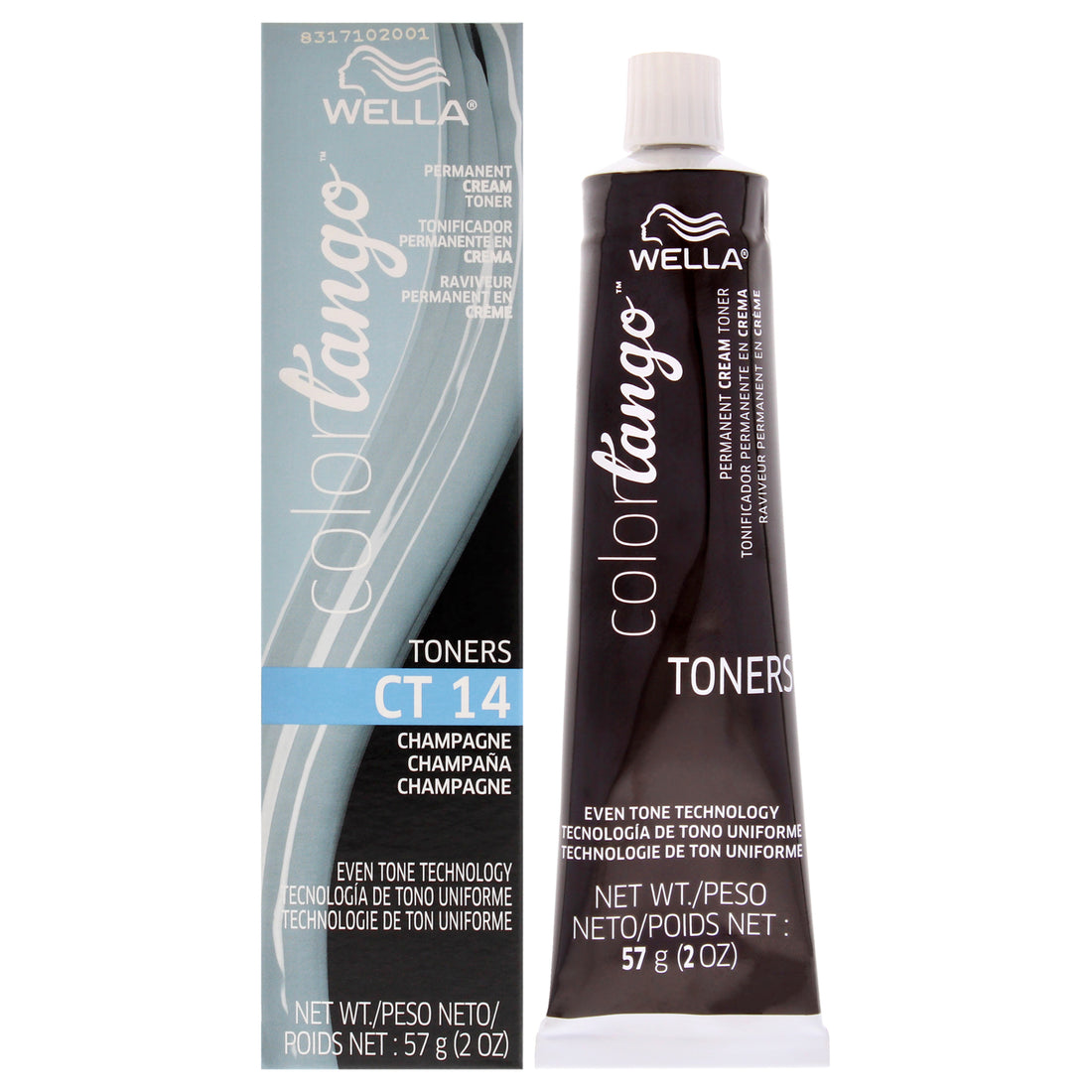 Color Tango Permanent Cream Toner - CT14 Champagne Cream