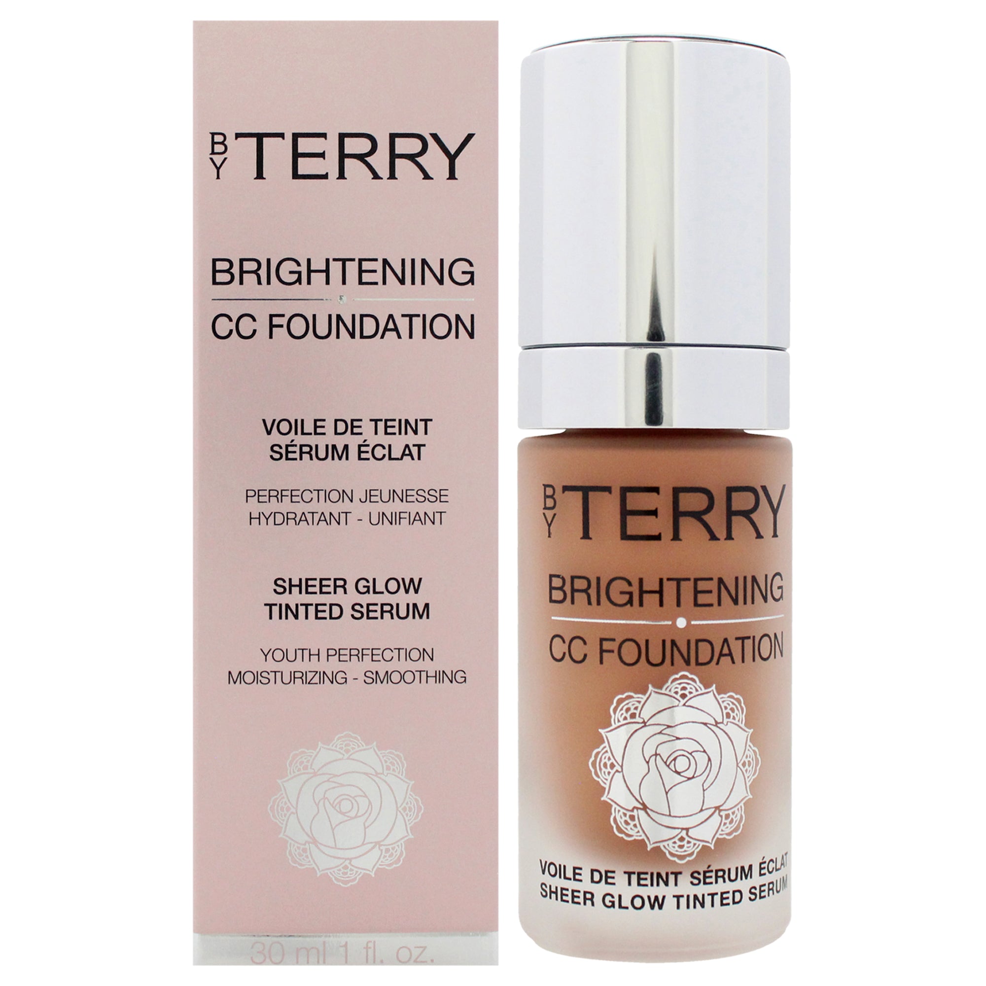 Brightening CC Foundation - 7C Medium Deep Cool by By Terry for Women