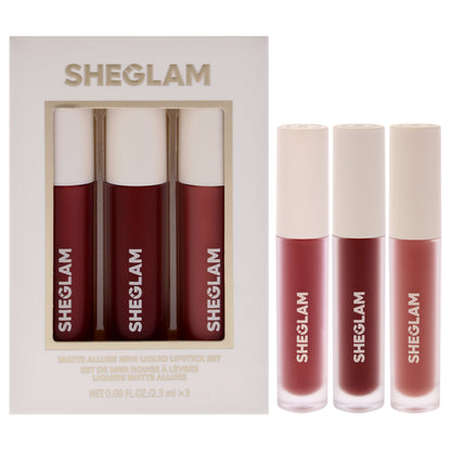 Matte Allure Mini Liquid Lipstick Gift Set