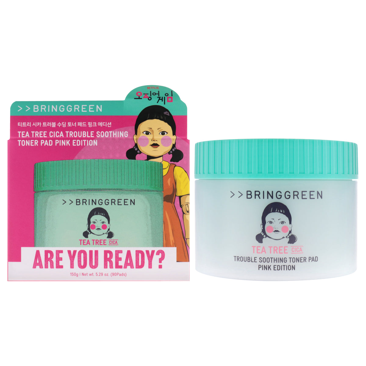 Trouble Soothing Toner Pad Pink Edition - Tea Tree Cica