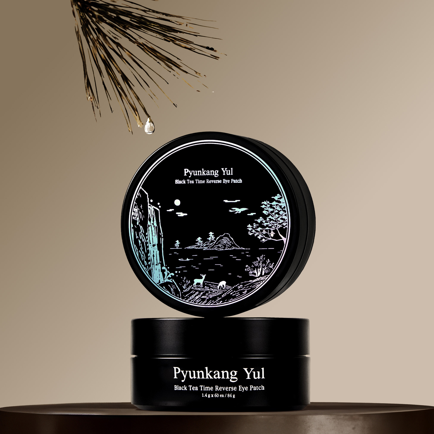 Black Tea Time Reverse Eye Patch