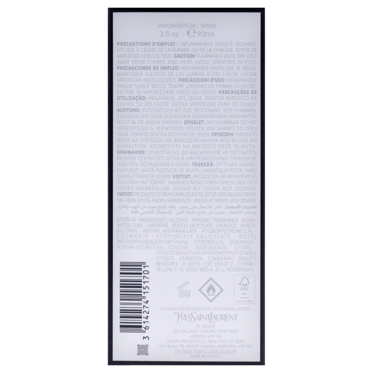 Libre Flowers And Flames EDP Spray