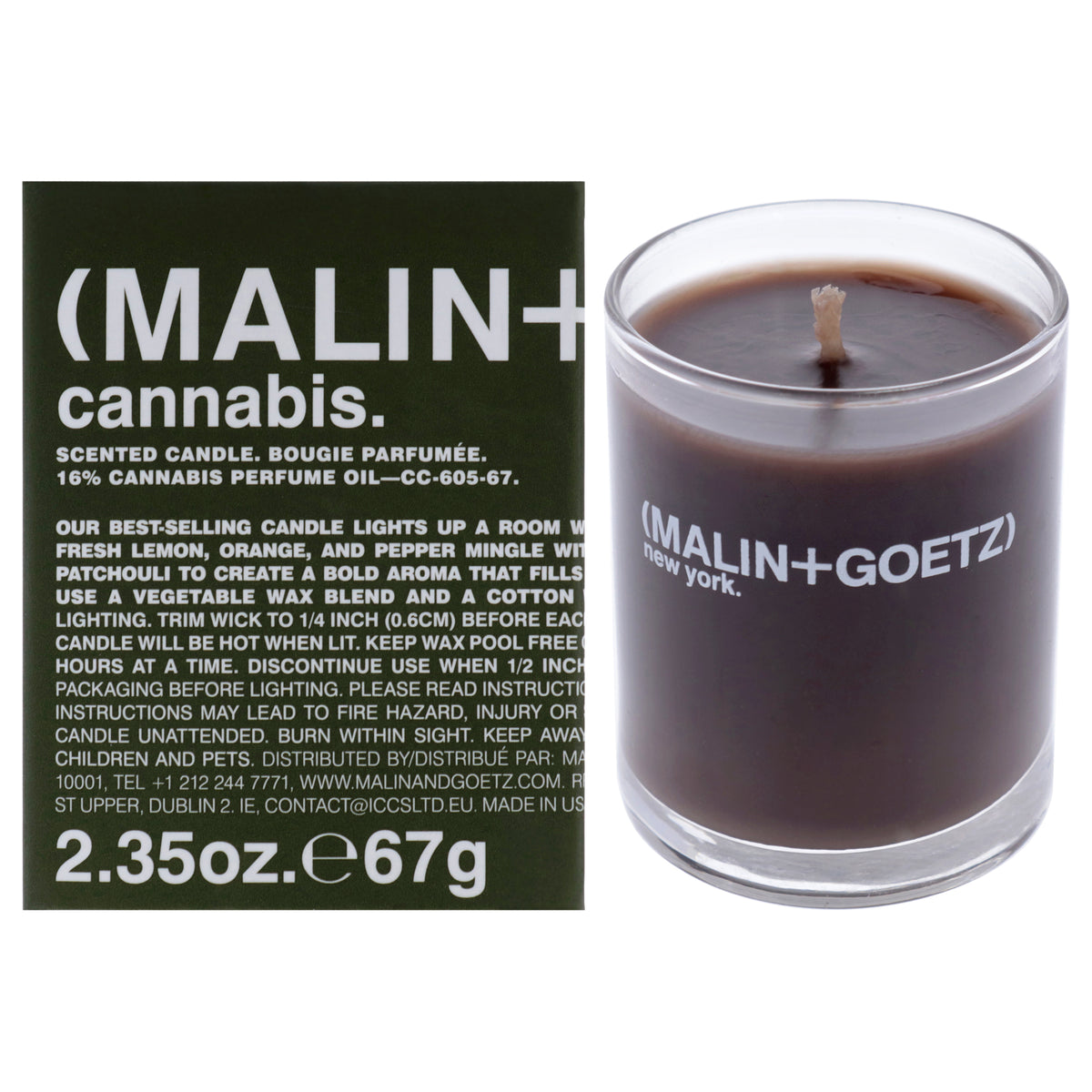Scented Candle - Cannabis Votive