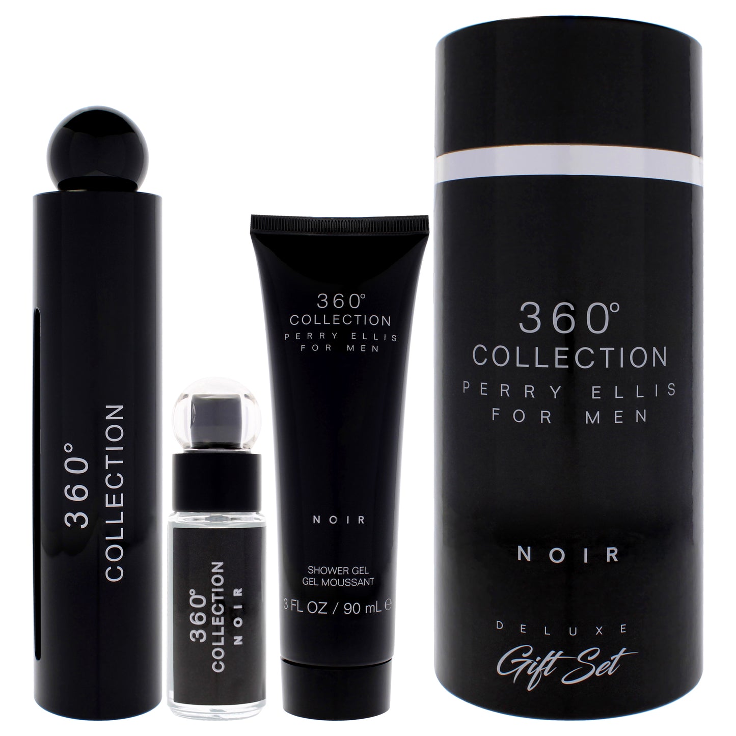 360 Black Gift Set