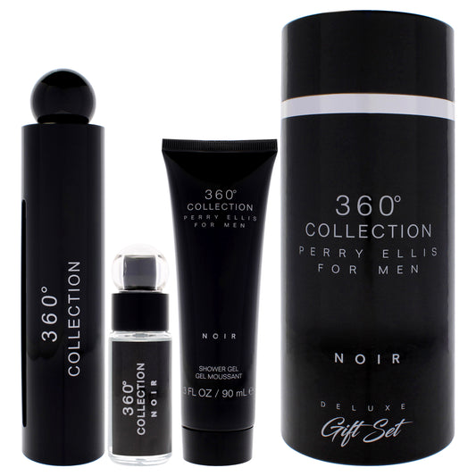 360 Black Gift Set