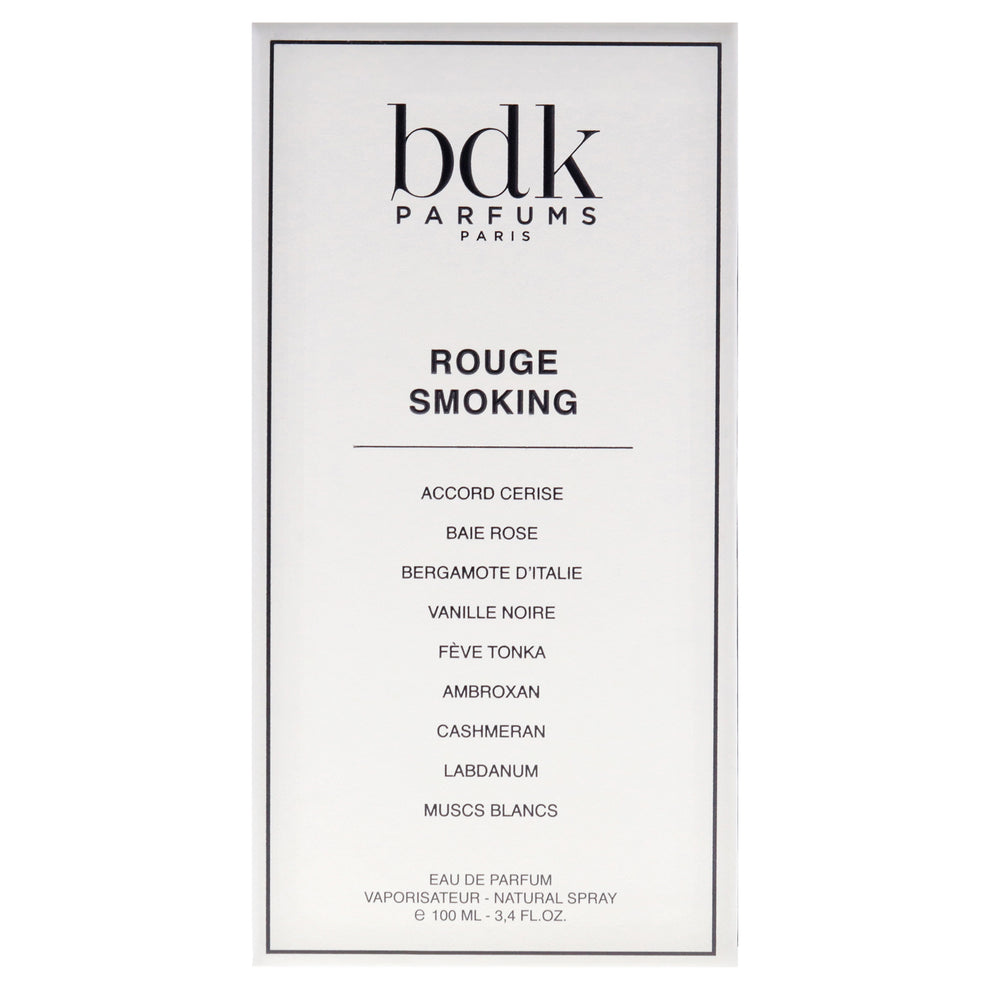 Rouge Smoking by BDK Parfums for Unisex - 3.4 oz EDP Spray – Style Rule US