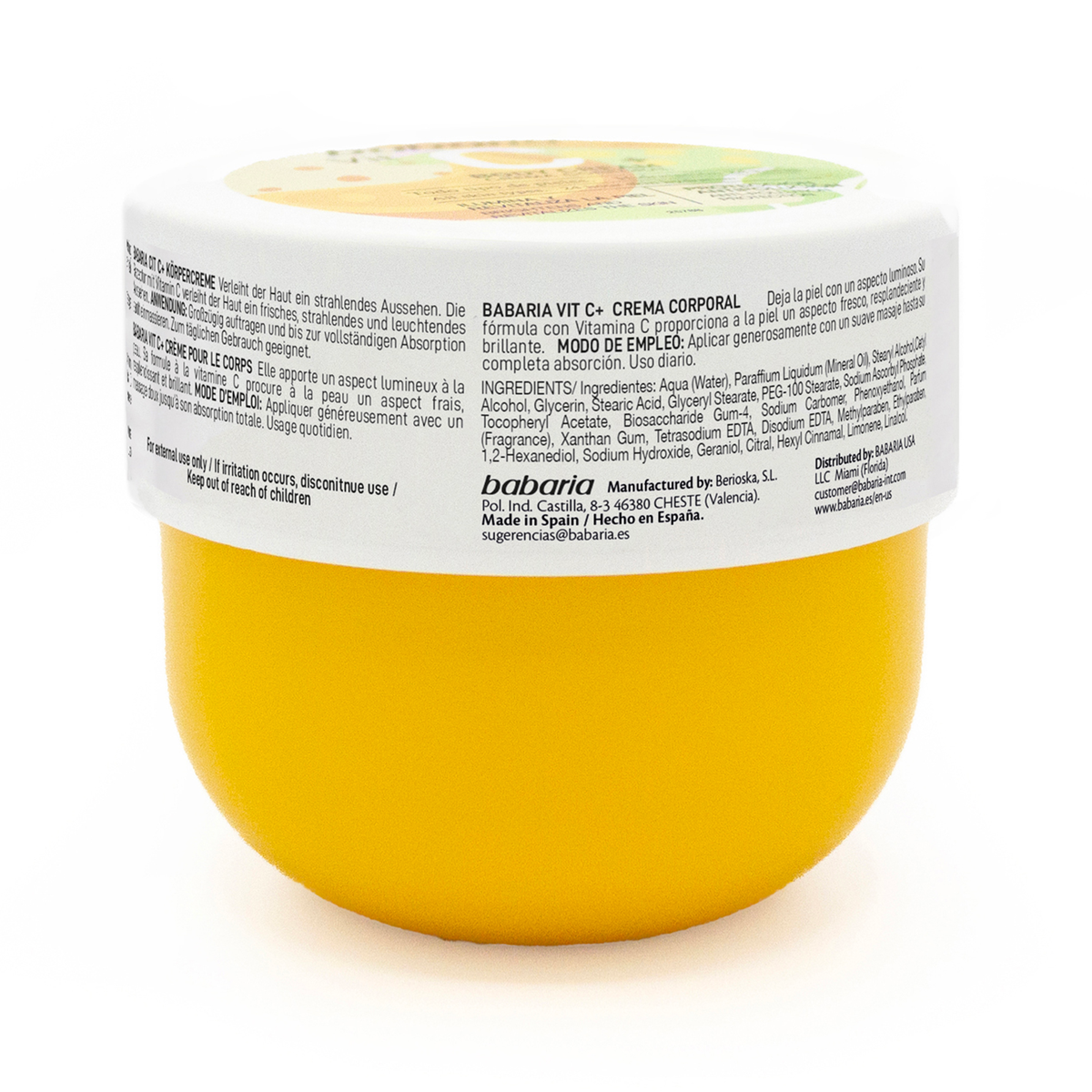 Vitamin C Plus Body Cream