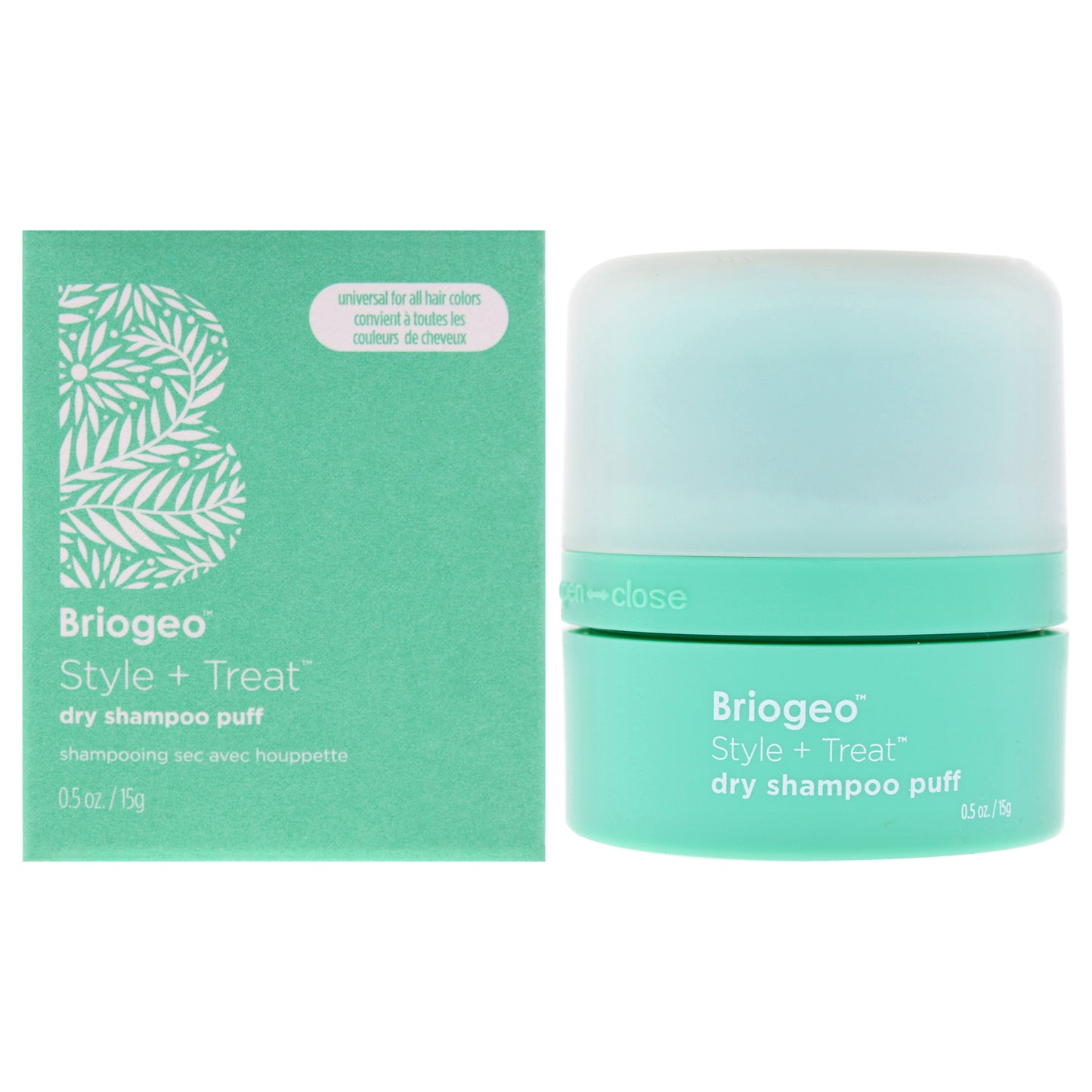Style Plus Treat Dry Shampoo Puff Mattifying Powder - Universal