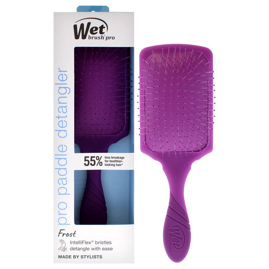 Pro Paddle Detangler Brush - Frost Purple