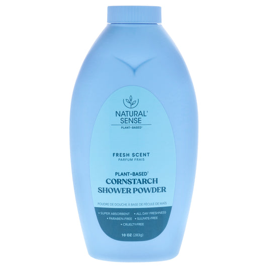 Natural Sense Plant-Based Cornstarch Shower Powder