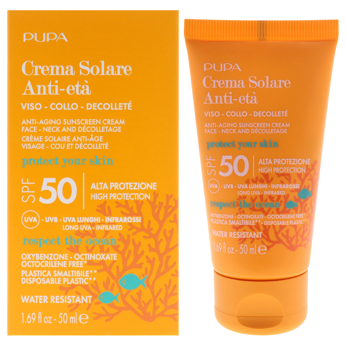 Anti-Aging Sunscreen Cream SPF 50