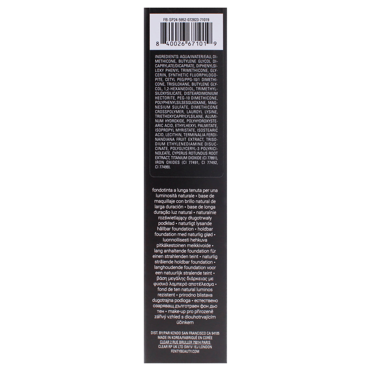 Soft Lit Naturally Luminous Longwear Foundation