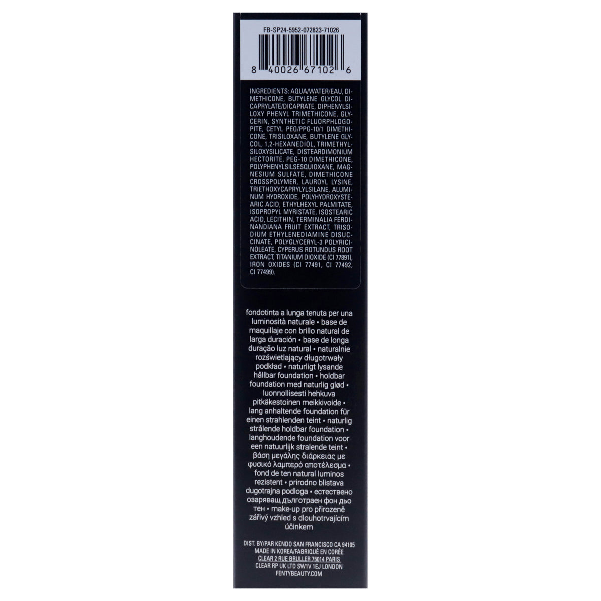 Soft Lit Naturally Luminous Longwear Foundation