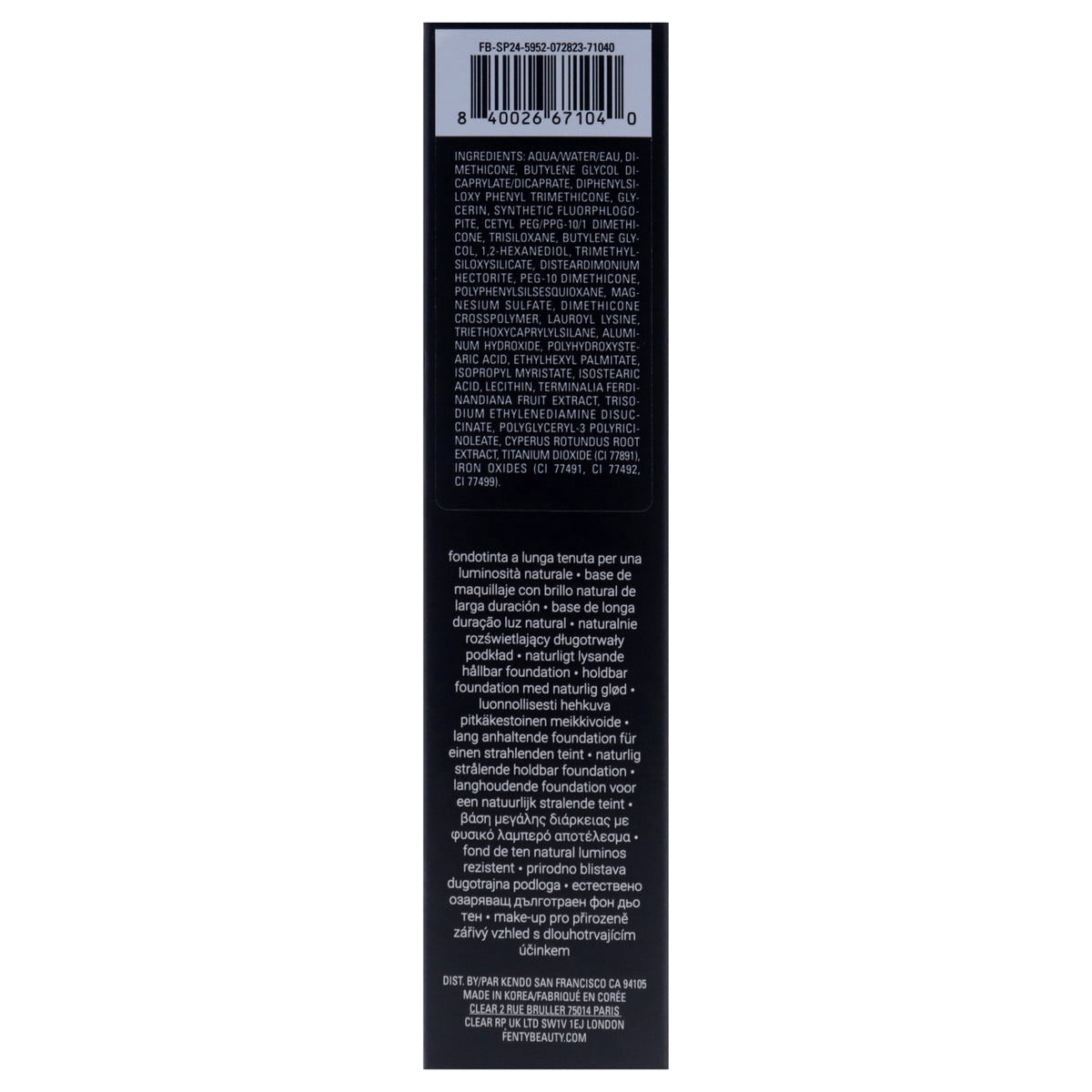 Soft Lit Naturally Luminous Longwear Foundation