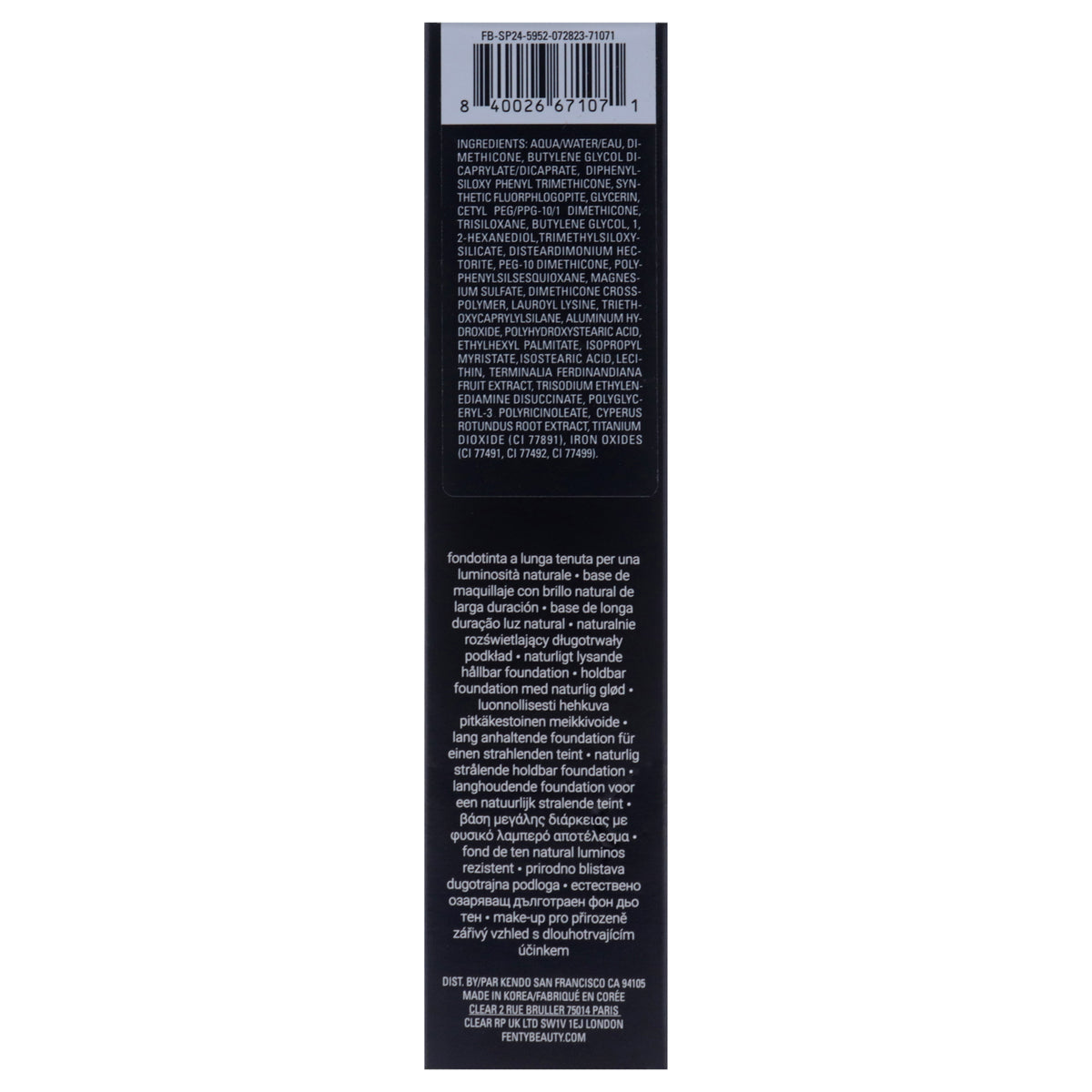 Soft Lit Naturally Luminous Longwear Foundation