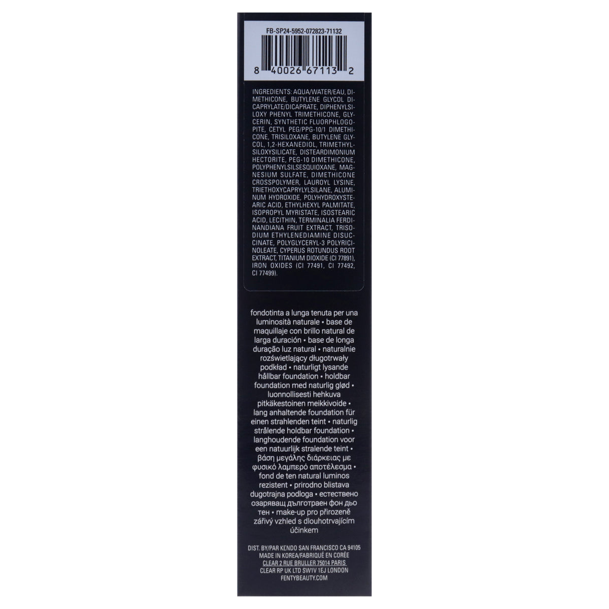 Soft Lit Naturally Luminous Longwear Foundation