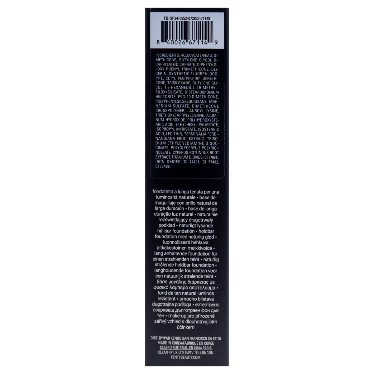 Soft Lit Naturally Luminous Longwear Foundation