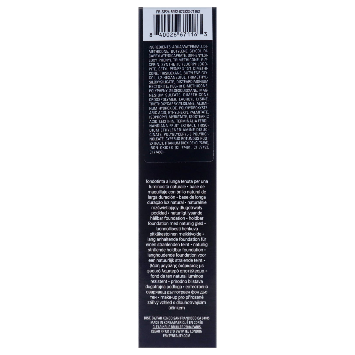 Soft Lit Naturally Luminous Longwear Foundation