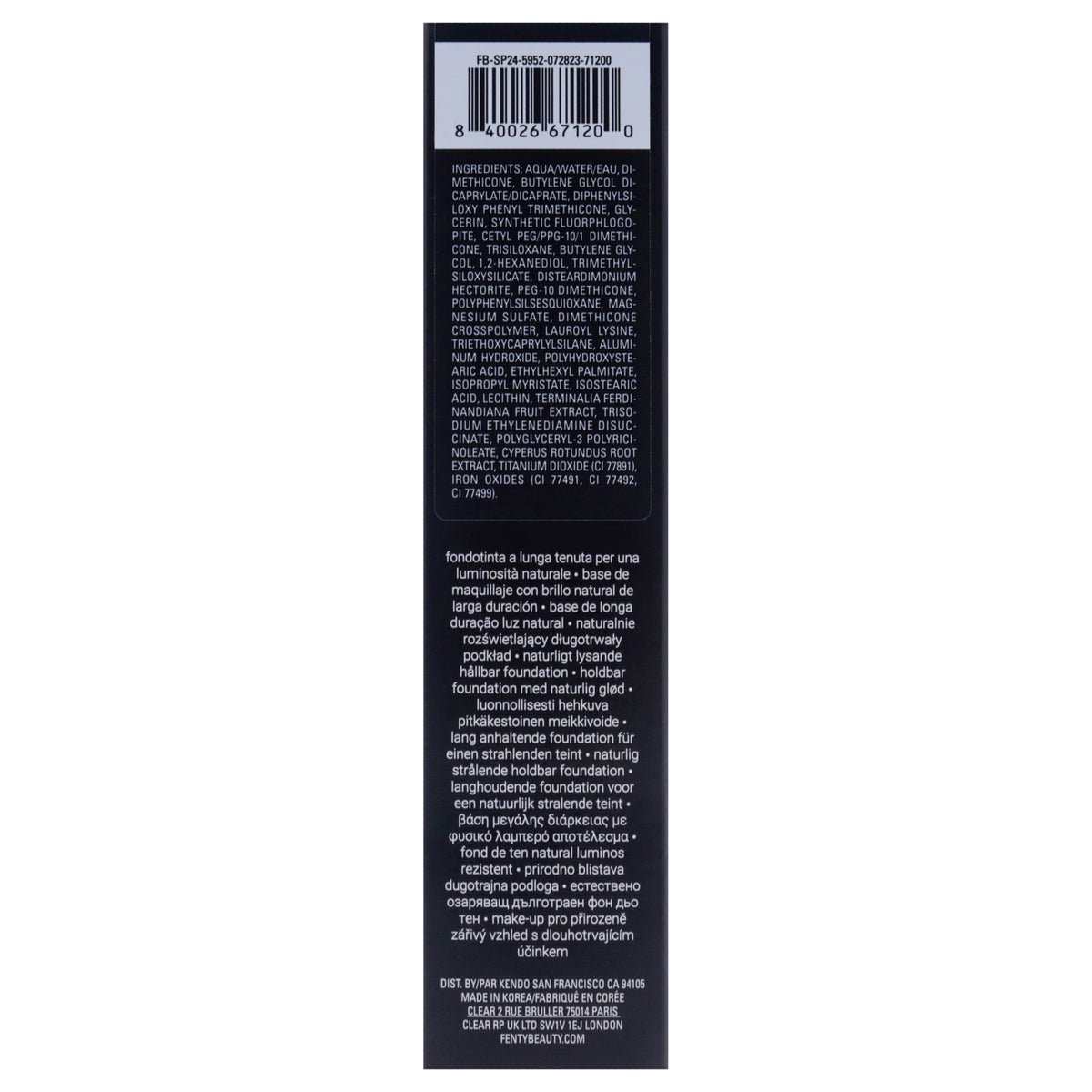 Soft Lit Naturally Luminous Longwear Foundation