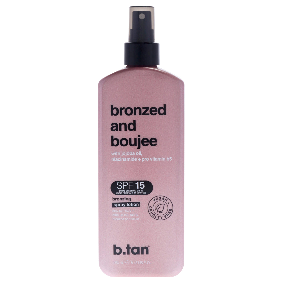 Bronzed and Boujee Spray Lotion SPF 15