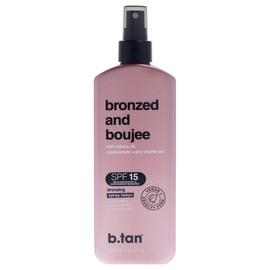 Bronzed and Boujee Spray Lotion SPF 15