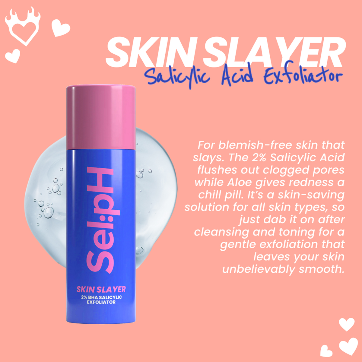 Skin Slayer 2 Percent BHA Salicylic Exfoliator