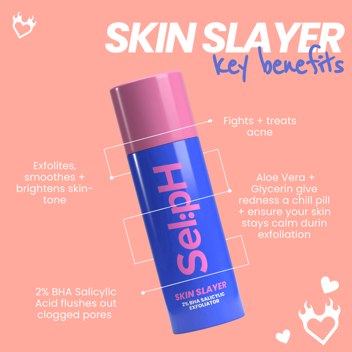 Skin Slayer 2 Percent BHA Salicylic Exfoliator