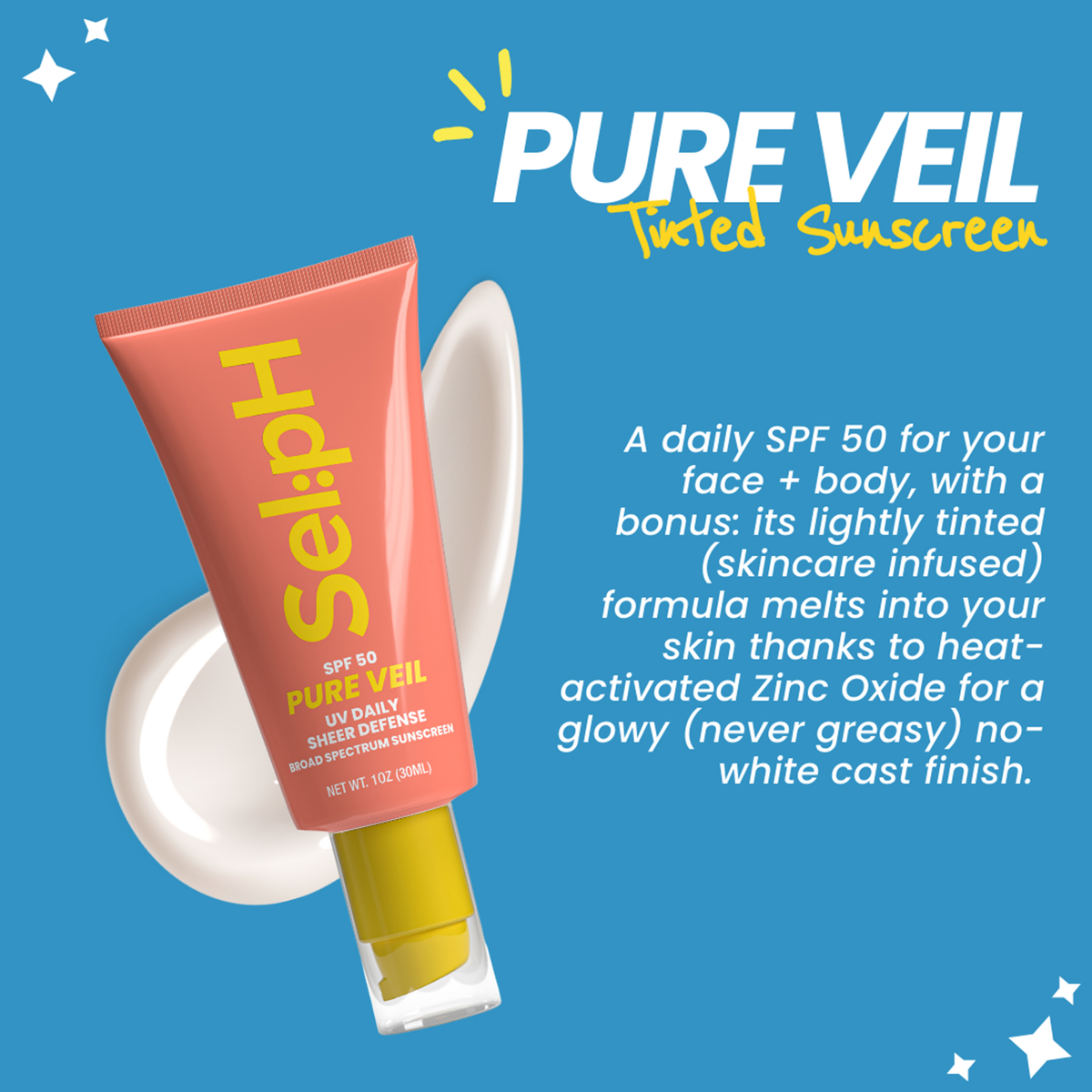 Pure Veil SPF 50 Sheer Tinted Sunscreen