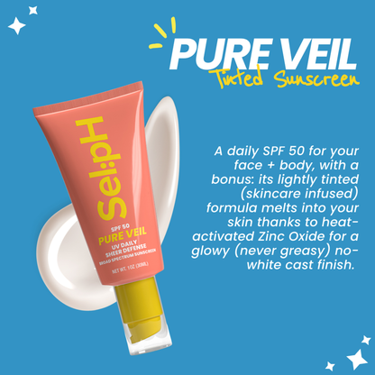 Pure Veil SPF 50 Sheer Tinted Sunscreen