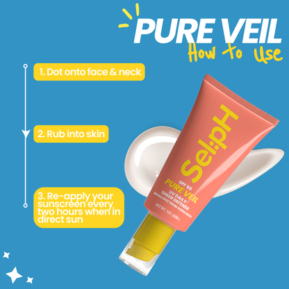 Pure Veil SPF 50 Sheer Tinted Sunscreen