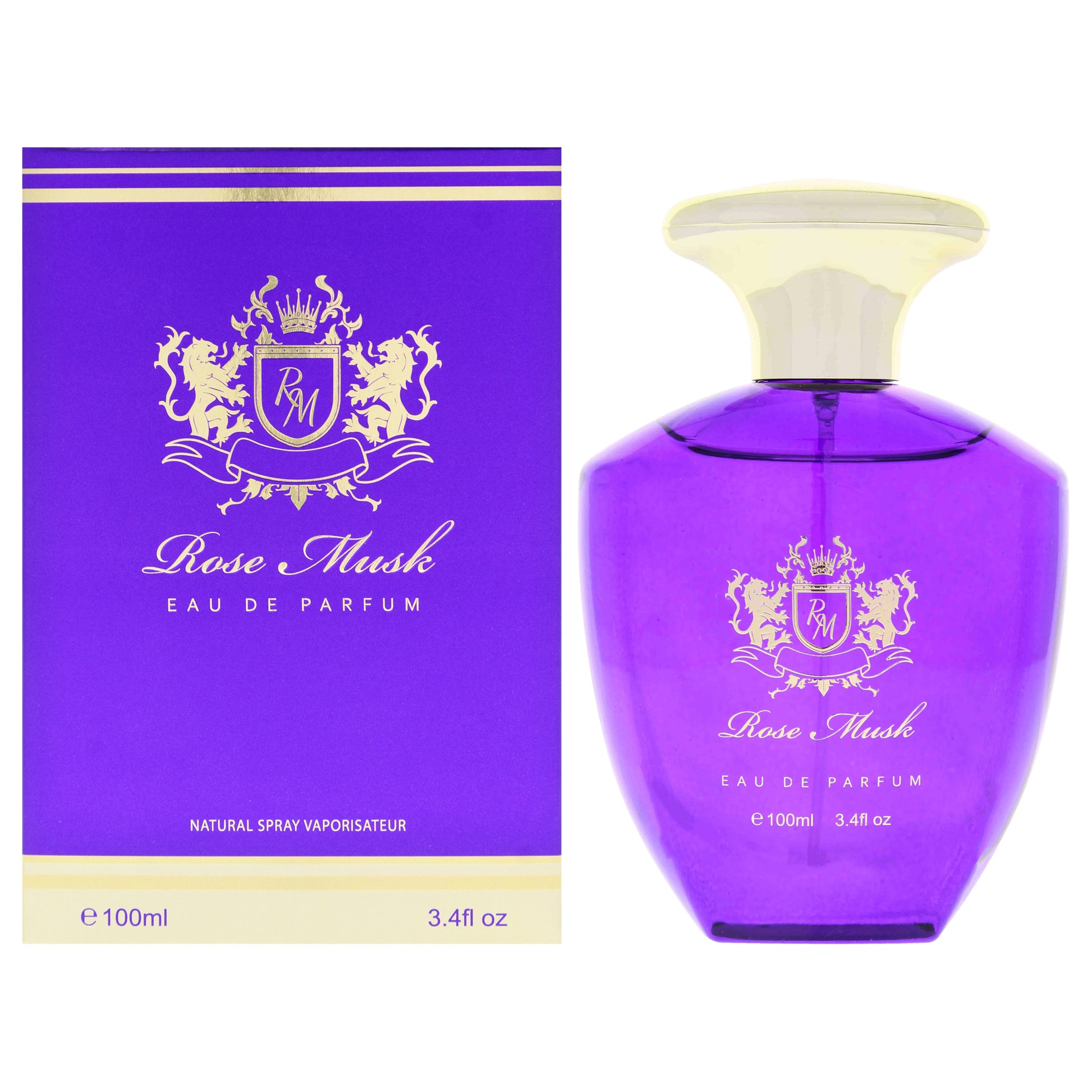 Rose Musk by Fine Perfumery for Women - 3.4 oz EDP Spray