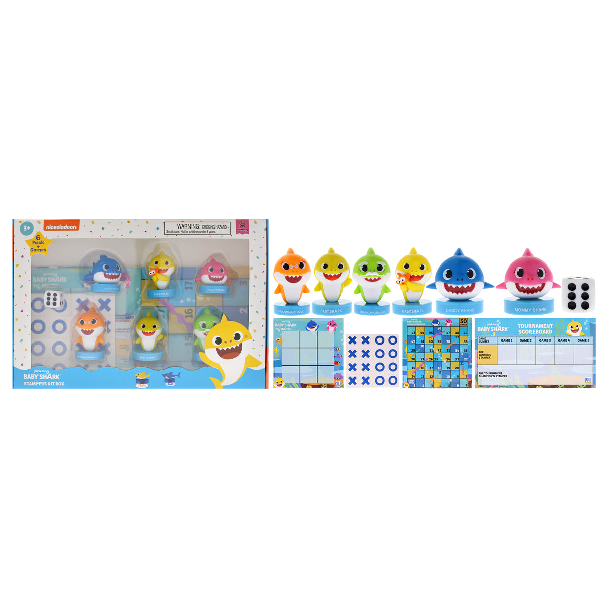 PinkFong Baby Shark Stampers Kit Box